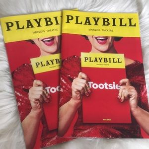 Tootsie playbill (x2)